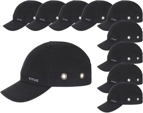 Vista 18 de TITUS Gorra de seguridad ligera - Gorra protectora estilo béisbol