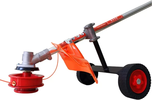 Vista 7 de Cabezal de recortadora de malas hierbas, hilo de alimentación, cortador de cepillo para SRM Strimmer y corte universal de eje recto con M10 x 0.049