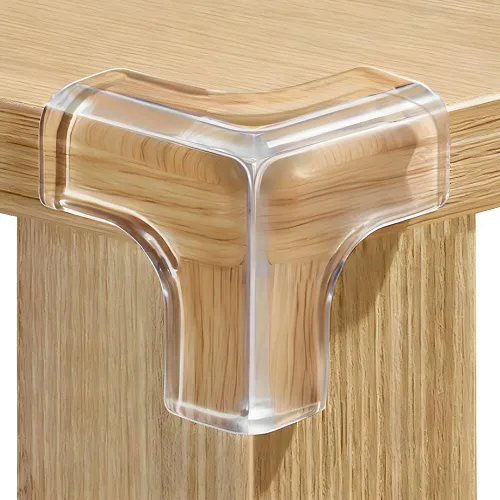 Vista 11 de Protector de bordes a prueba de bebés, protectores de esquina de silicona para escritorio, fundas de borde de seguridad para niños, parachoques