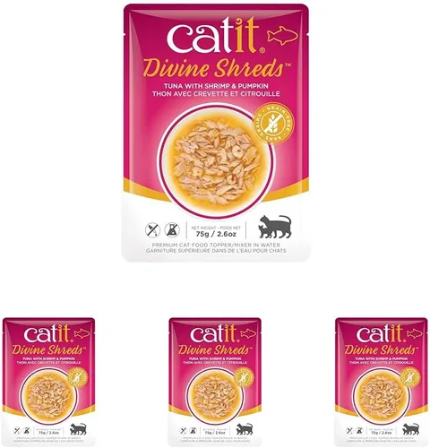 Vista 16 de Catit Divine Shreds Premium - Decoración de comida para gatos, pollo, paquete de 12