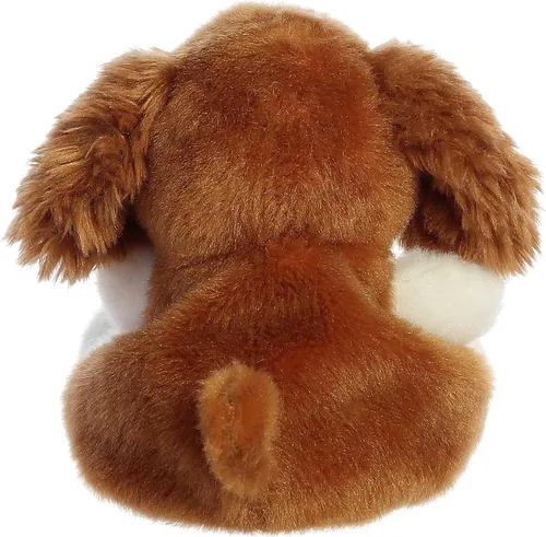 Vista 4 de Aurora® Adorable Palm Pals™ Lady Spaniel™ Animal de peluche - Tamaño bolsillo - Diversión coleccionable - Marrón 5 pulgadas