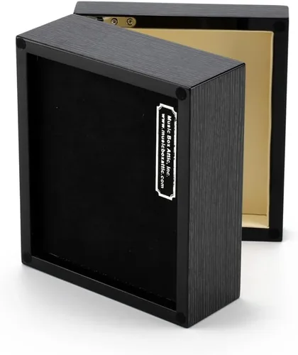 Vista 6 de MusicBoxAttic - Joyero ultramoderno con 30 notas, color negro