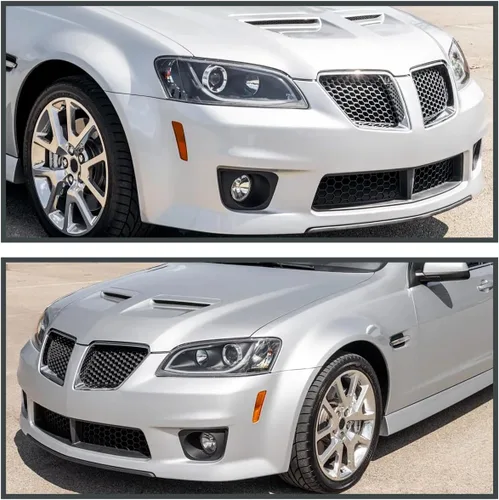 Vista 9 de SPEC-D TUNING Tira de luces LED para faros delanteros negros Para Pontiac G8 2008-2009