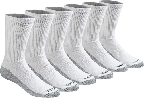 Vista 13 de Dickies Men's Dri-tech Original Moisture Control Crew Socks, Available in M-xxl (6, 12, 18 Pairs)