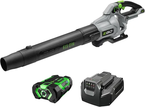 Vista 11 de EGO POWER+ Soplador de hojas eléctrico inalámbrico, 530 CFM, con batería - LB5302