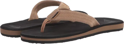 Vista 7 de Quiksilver Men's Carver Suede 3 Point Flip Flop Athletic Sandal