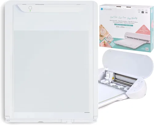 Vista 11 de Alfombrilla de corte electrostática Silhouette para usar con los modelos Cameo 5 y Cameo 5 Plus - 12 x 12 (negro mate)