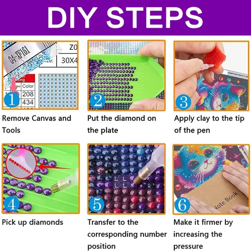 Vista 4 de croshom Kits de Arte de Diamantes Grandes para Adultos, Kits de Pintura de Arte de Diamantes de Paisaje Aurora Boreal para Adultos, 5D DIY Taladros