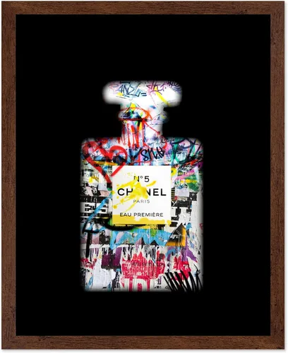 Vista 18 de Monem Art - Póster de moda, estampado de diseñador rosa, arte de zapatos, arte de perfume, arte de lápiz labial, regalo para mujeres y fashionistas