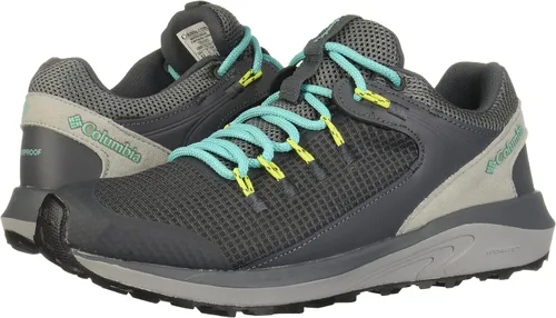 Vista 15 de Columbia Trailstorm - Zapatos de senderismo impermeables para mujer, GrafitoDelfín