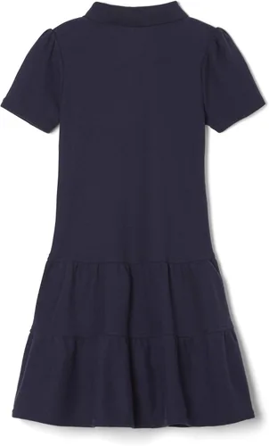 Vista 2 de French Toast Girls' Ruffle Pique Polo Dress