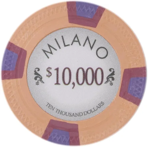 Vista 12 de Claysmith Gaming Milano Casino - Fichas de póquer de arcilla de grado 0.35 oz, paquete de 50
