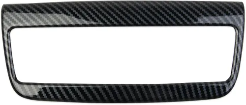 Vista 5 de Reposabrazos de ventilación de aire trasero de fibra de carbono para panel de ajuste de salida de CA para Nissan Pathfinder 2022-2026