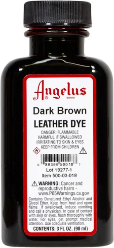 Vista 37 de Angelus Tinte para cuero, 3 onzas, bronceado militar