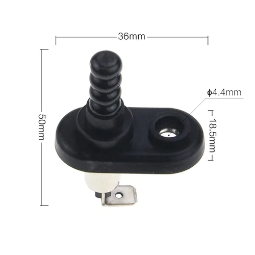 Vista 3 de ZOOKOTO 2 unids universal coche camión barco puerta jamba puerta alarma brida luz campana montaje pin interruptor