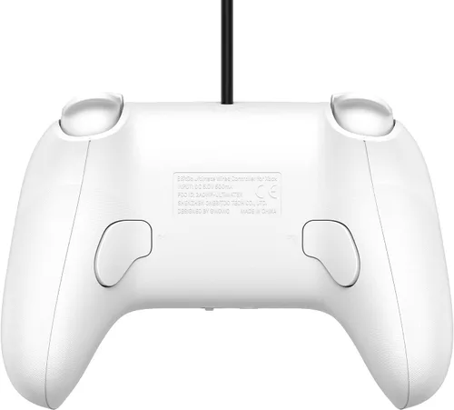 Vista 3 de 8Bitdo Ultimate Wired Controller for Xbox Series X, Xbox Series S, Xbox One, Windows 10 & Windows 11 - Officially Licensed (White)