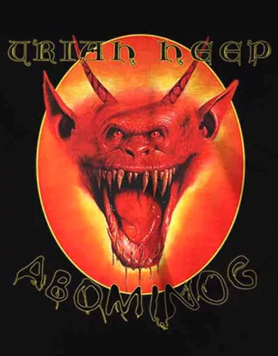 Vista 3 de Uriah Heep Men's Abominog T-Shirt Black