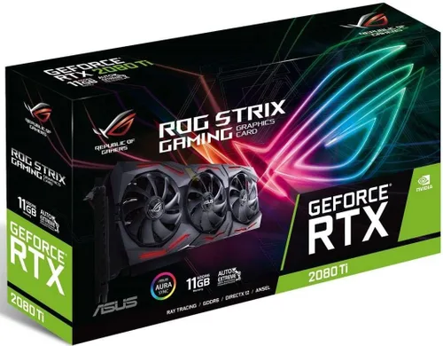 Vista 6 de ASUS GeForce RTX 2080 Ti 11G GDDR6 HDMI DP 1.4 Type-C - Tarjeta gráfica