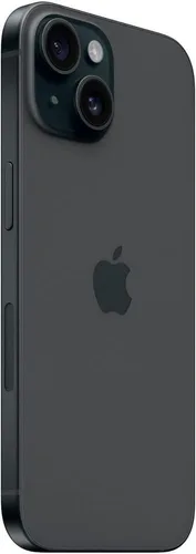 Vista 3 de Apple iPhone 15, 128 GB, negro - Verizon (reacondicionado)