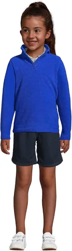 Vista 5 de Lands' End Pantalones cortos de gimnasio de malla para niñas