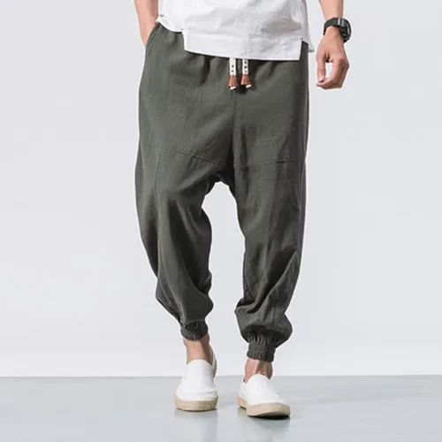 Vista 16 de Pantalones deportivos para hombre, pantalones de otoño e invierno y sólidos para hombres y hombres, cómodos con múltiples bolsillos