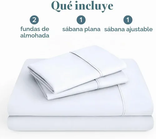 Vista 8 de Bare Home Juego de sábanas 1800 ultra suaves con 2 fundas de almohada 01-Blanco