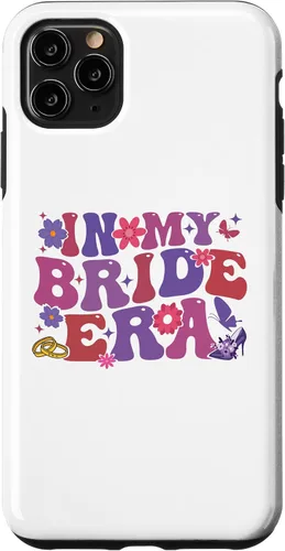 Vista 11 de Funda para iPhone 14 In My Bride Era Groovy Bride Despedida de soltera