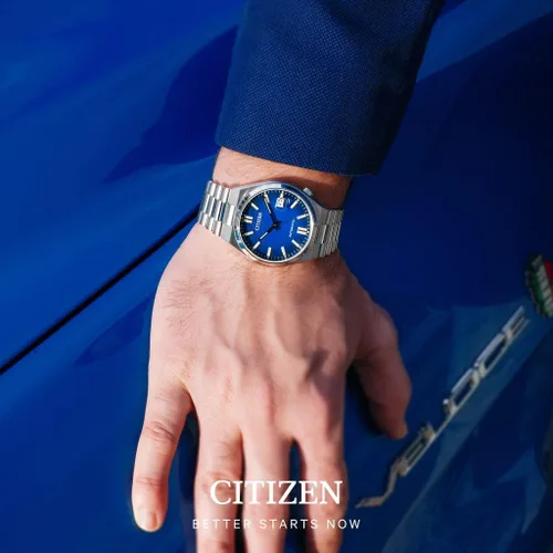 Vista 7 de Reloj automático analógico Citizen Tsuyosa para hombre