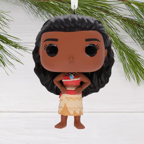 Vista 5 de Hallmark Disney Princess Moana Funko Pop! Adorno navideño