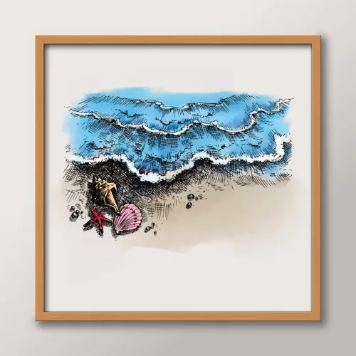 Vista 3 de Sellos transparentes de fondo marino para hacer tarjetas y decoraciones de álbumes de fotos, sellos de puesta de sol, palabras de verano, sellos