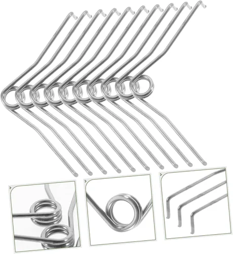 Vista 2 de 10pcs Hardware Spring Set Pruner Spring Reemplazo Pequeño para Tijeras de Podar Jardín