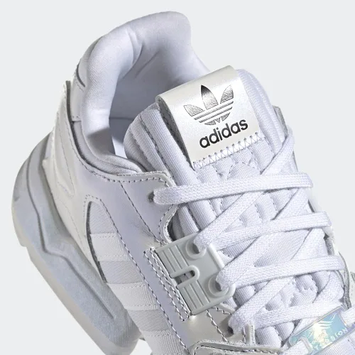 Vista 8 de adidas Womens Zx Torsion Running Sneakers Shoes - White