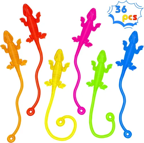 Vista 9 de Sticky Hands a Granel 36 Piezas Favores de Fiesta de Tractores y Autos para Niños Juguetes de Mano Pegajosa Elástica con Forma de Tractores Rellenos