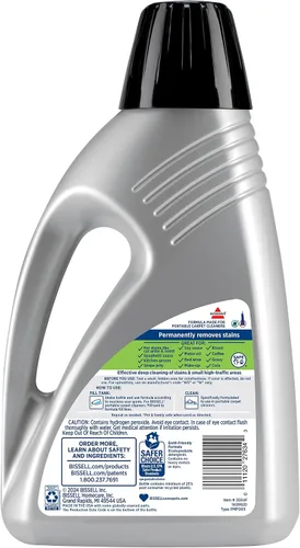 Vista 3 de BISSELL® Little Green™ PET-PRO-OXY Fórmula para limpiadores de alfombras portátiles, 60 onzas, 2034F