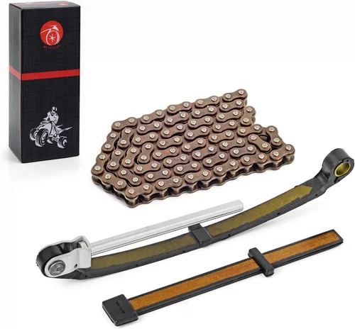 Vista 2 de CADENA DE CAM Y GUÍAS TENSORES PARA HONDA 1979-2013 CRF100 CRF100F XL100S XR100 XR100R 14550-116-000 14500-436-000