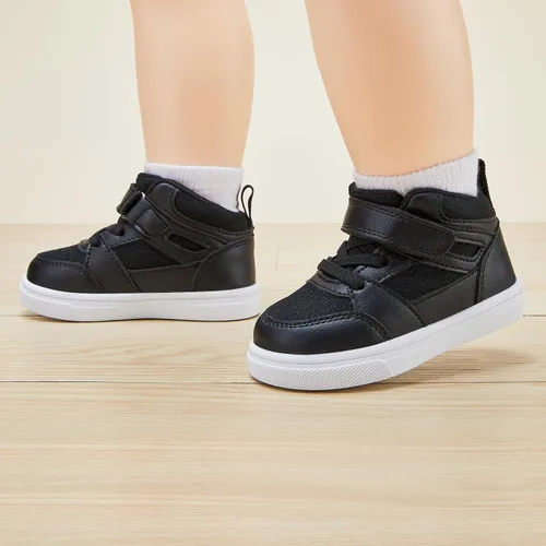 Vista 2 de BMCiTYBM Zapatos para bebé niño y niña, suaves, antideslizantes, ligeros, para caminar por el primer paso de 6, 9, 12, 18, 24 meses