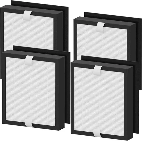 Vista 10 de Paquete de 2 filtros de repuesto IAF-H-100A compatibles con Filtrete FAP-C01-A e Idylis AC-2119, IAP-40-140, IAP-10-150 purificador de filtro de aire