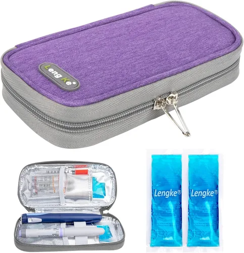 Vista 13 de YOUSHARES Paquetes de Hielo para Diabetes para Estuche de Viaje Enfriador de Insulina - Mini Paquetes de Hielo Adecuados para la Mayoría de Bolsas
