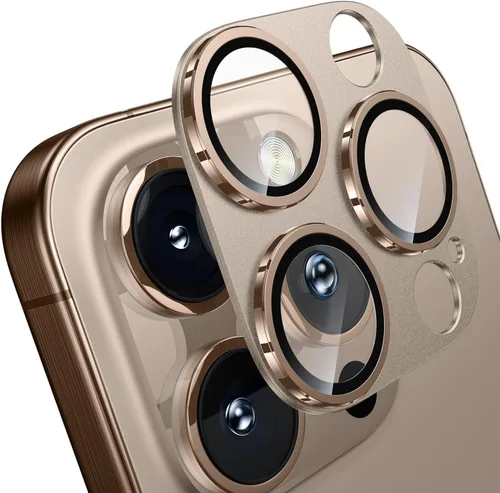Vista 16 de WSKEN Protector de lente de cámara para iPhone 16 Pro/iPhone 16 Pro Max, [Grado Militar A Prueba de Roturas] [Fuerte Adsorción] Protector
