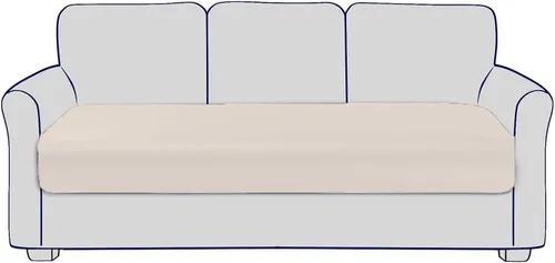 Vista 22 de Fundas de cojín para asiento de sofá, impermeables, fundas de cojín elásticas para sofá, protector de muebles con parte inferior elástica, fundas