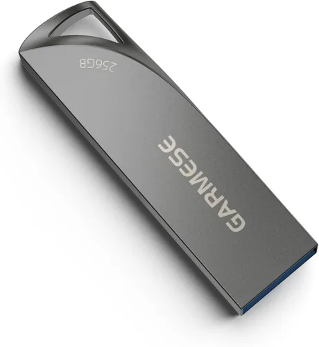 Vista 11 de Paquete de 5 unidades flash USB de 8 GB, unidad de pulgar USB 2.0 impermeable de metal, memoria delgada y duradera con llavero para PC, laptop