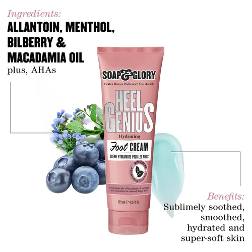 Vista 2 de Crema para pies Heel Genius™ Soap & Glory 4.2 fl oz.