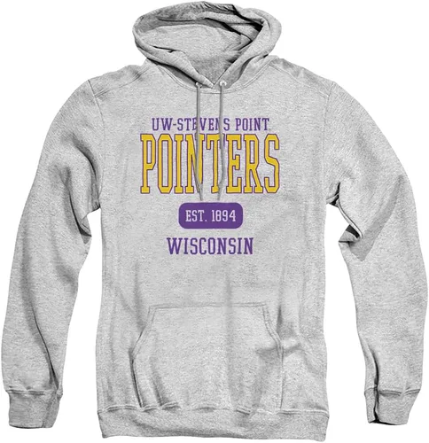 Vista 416 de LOGOVISION Colección de sudaderas con capucha unisex con diseño oficial de Collegiate Est. Date para hombres y mujeres