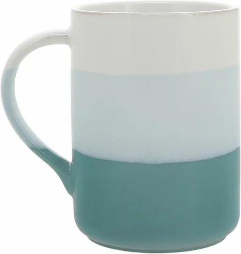 Vista 4 de Pavilion River People - Taza de cerámica de 18 onzas para hombre, canoa, aguamarina
