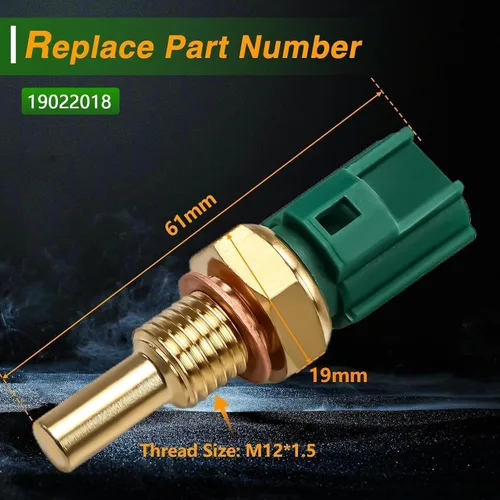 Vista 4 de Sensor de temperatura del refrigerante del motor, sensor de temperatura ECT compatible con 4Runner Avalon Camry Highlander Corolla Prius Tacoma