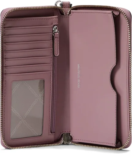 Vista 3 de Michael Kors Jet Set - Funda grande plana multifunción para teléfono