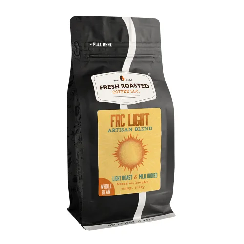 Vista 31 de Fresh Roasted Coffee, Blackbeard's Revenge, 12 onzas, tostado medio, Kosher, grano entero