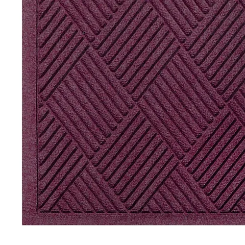 Vista 21 de M+A Matting WaterHog Diamond - Tapete de entrada de grado comercial con borde de tela, interior/exterior, de secado rápido, resistente a las manchas