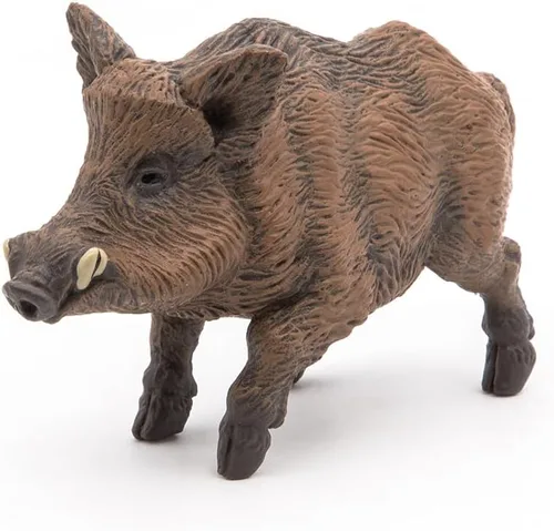 Vista 6 de Papo - Figura realista de jabalí para niños - A partir de 3 años - Colección Wild Life - Juego educativo Descubrimiento de animales del bosque