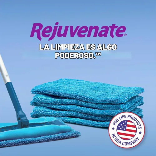 Vista 11 de Rejuvenate Almohadillas de microfibra para barredora, se adapta a